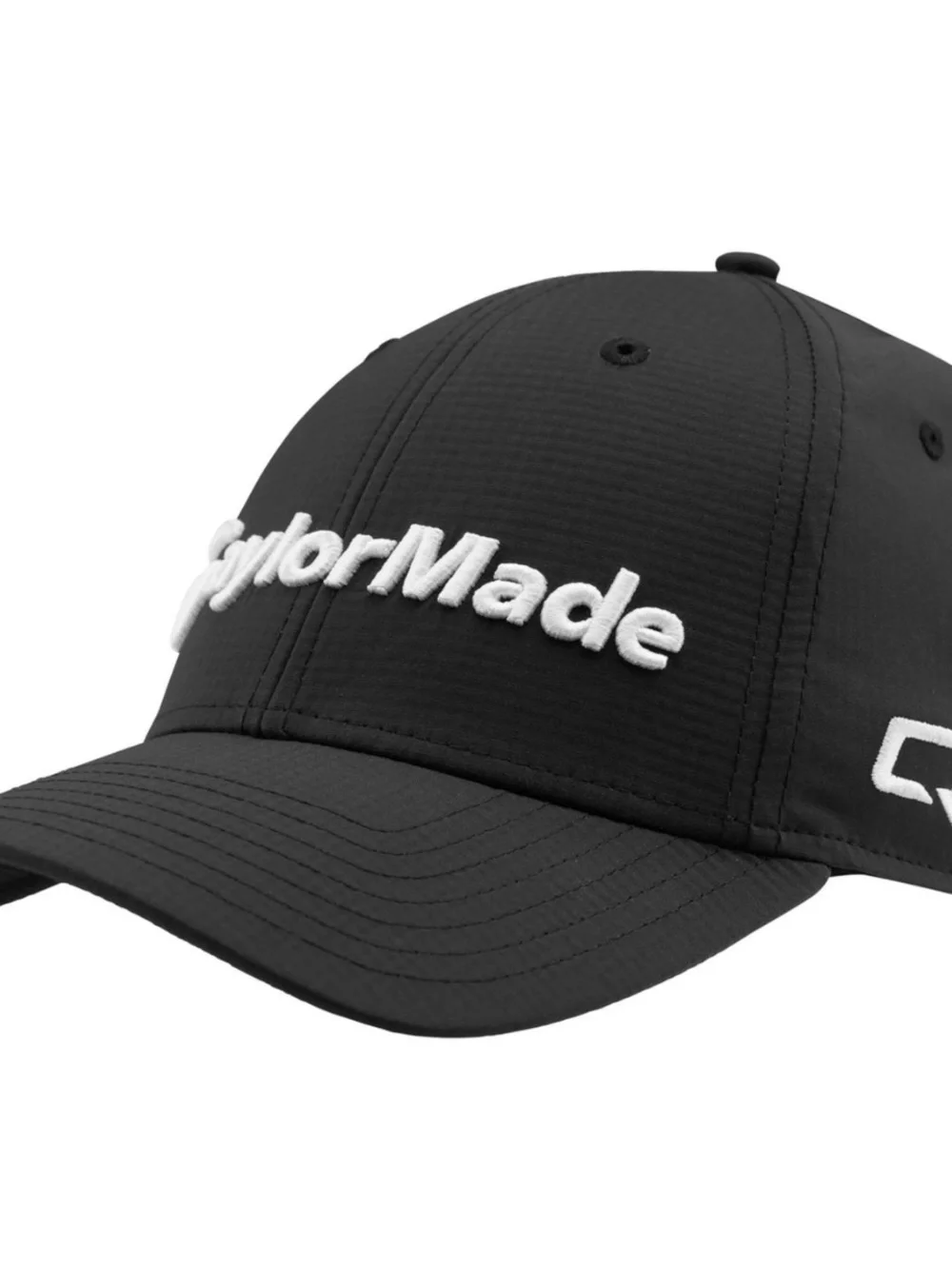 TaylorMade Black Golf Cap with White Logo New without tags